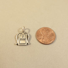 Load image into Gallery viewer, Sale! MP3 PLAYER .925 Sterling Silver 3-D Charm Pendant Music SL76M