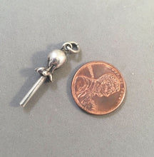 Load image into Gallery viewer, Sale! LOLLIPOP .925 Sterling Silver 3-D Charm Pendant Sucker Candy SL22R