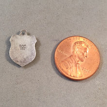 Load image into Gallery viewer, BALE Vintage Travel Shield Enamel Charm Pendant Europe Switzerland VS-42