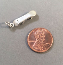 Load image into Gallery viewer, Sale! SNOWBOARD.925 Sterling Silver 3-D Charm Pendant Winter Snow Sport SL79B