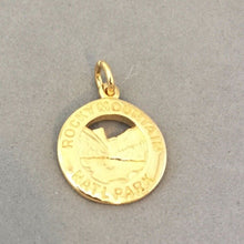 Load image into Gallery viewer, ROCKY MOUNTAIN Gold Plated .925 Sterling Silver Charm Pendant National Park NP74G