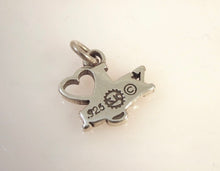 Load image into Gallery viewer, Sale! I LOVE YOGA .925 Sterling Silver Charm Pendant Heart Namaste Gym Sports SP125