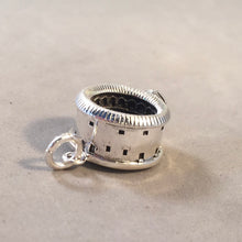 Load image into Gallery viewer, PLAZA DE TOROS .925 Sterling Silver Charm Pendant Ronda Spain Bullring Europe Travel Souvenir TP27