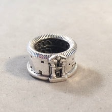 Load image into Gallery viewer, PLAZA DE TOROS .925 Sterling Silver Charm Pendant Ronda Spain Bullring Europe Travel Souvenir TP27
