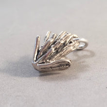 Load image into Gallery viewer, INDIAN PAINTBRUSH .925 Sterling Silver 3-D Charm Pendant Wildflower MF02