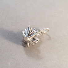 Load image into Gallery viewer, YUCCA .925 Sterling Silver 3-D Charm Pendant Cactus MF04