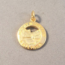 Load image into Gallery viewer, ROCKY MOUNTAIN Gold Plated .925 Sterling Silver Charm Pendant National Park NP74G