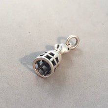 Load image into Gallery viewer, Sale! DRESS FORM .925 Sterling Silver Charm Pendant Seamstress Mannequin Fashion SL73J