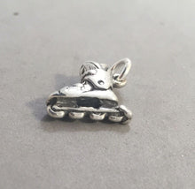Load image into Gallery viewer, Sale! ROLLERBLADE Detailed .925 Sterling Silver 3-D Charm Pendant SL82H