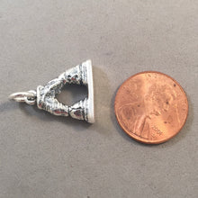 Load image into Gallery viewer, DELICATE ARCH .925 Sterling Silve 3-D Charm Pendant Arches National Park Utah Moab PM63