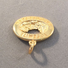 Load image into Gallery viewer, YOSEMITE Gold Plated .925 Sterling Silver Charm Pendant National Park Travel NP66G