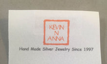 Load image into Gallery viewer, LOTUS Kevin-N-Anna Studios Epoxy .950 Sterling Silver Charm Pendant Flower Handmade KA01