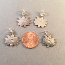 Load image into Gallery viewer, LOTUS Kevin-N-Anna Studios Epoxy .950 Sterling Silver Charm Pendant Flower Handmade KA01