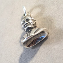Load image into Gallery viewer, ABRAHAM LINCOLN BUST .925 Sterling Silver Charm Pendant President Washington DC Ford's Theater AH11