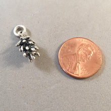 Load image into Gallery viewer, CHILI RISTRA .925 Sterling Silver 3-D Charm Pendant Peppers Vegetable Southwest Garden Mexico DS06