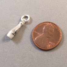 Load image into Gallery viewer, SAKE BOTTLE .925 Sterling Silver 3-D Charm Pendant Japanese Wine Japan Tokyo KT32