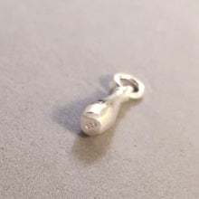Load image into Gallery viewer, SAKE BOTTLE .925 Sterling Silver 3-D Charm Pendant Japanese Wine Japan Tokyo KT32