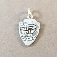 Load image into Gallery viewer, MONTEZUMA CASTLE .925 Sterling Silver Charm Pendant National Monument Park Arizona NA10