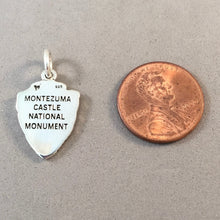 Load image into Gallery viewer, MONTEZUMA CASTLE .925 Sterling Silver Charm Pendant National Monument Park Arizona NA10