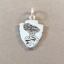 Load image into Gallery viewer, CHIRICAHUA .925 Sterling Silver Charm Pendant National Monument Park Arizona NA13