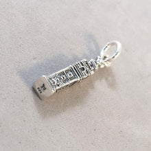Load image into Gallery viewer, GIRALDA TOWER 3-D .925 Sterling Silver Charm Pendant Seville Spain Europe Landmark Travel Souvenir TP25