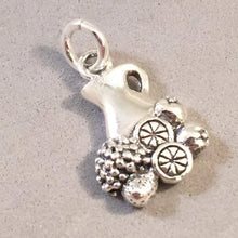 Load image into Gallery viewer, SANGRIA .925 Sterling Silver Charm Pendant Barcelona Madrid Granada Seville Spain Pitcher Jug Souvenir KT35