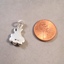 Load image into Gallery viewer, SANGRIA .925 Sterling Silver Charm Pendant Barcelona Madrid Granada Seville Spain Pitcher Jug Souvenir KT35