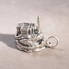Load image into Gallery viewer, ALCATRAZ ISLAND .925 Sterling Silver Charm Pendant National Historic Landmark Prison California PM26