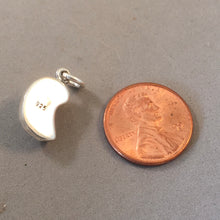 Load image into Gallery viewer, GYOZA .925 Sterling Silver 3-D Charm Pendant Japanese Dumpling Japan Osaka Tokyo kt31
