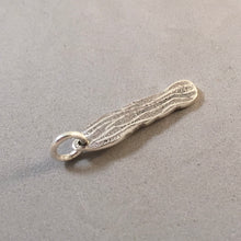 Load image into Gallery viewer, BACON SLICE .925 Sterling Silver Charm Pendant Food Kitchen Breakfast Pieces Pork kt54