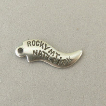 Load image into Gallery viewer, NATIONAL PARK & MONUMENT Nickel Silver Charm Flag/Banner/Tag Not 925 Sterling
