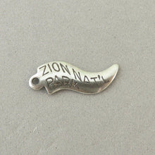 Load image into Gallery viewer, NATIONAL PARK & MONUMENT Nickel Silver Charm Flag/Banner/Tag Not 925 Sterling