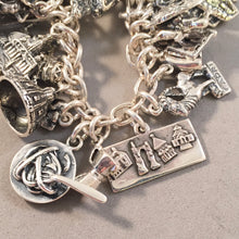 Load image into Gallery viewer, ALL THINGS ITALY .925 Sterling Silver Travel Souvenir Charm Bracelet Rome Florence Venice and More!