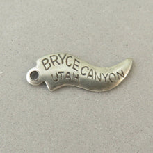 Load image into Gallery viewer, NATIONAL PARK & MONUMENT Nickel Silver Charm Flag/Banner/Tag Not 925 Sterling