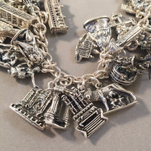 Load image into Gallery viewer, ALL THINGS ITALY .925 Sterling Silver Travel Souvenir Charm Bracelet Rome Florence Venice and More!
