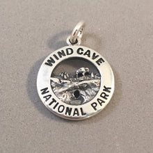 Load image into Gallery viewer, WIND CAVE National Park .925 Sterling Silver Charm Pendant South Dakota Black Hills np51