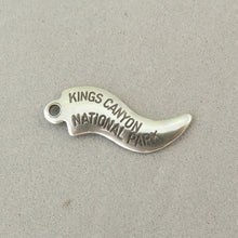 Load image into Gallery viewer, NATIONAL PARK & MONUMENT Nickel Silver Charm Flag/Banner/Tag Not 925 Sterling