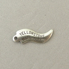 Load image into Gallery viewer, NATIONAL PARK & MONUMENT Nickel Silver Charm Flag/Banner/Tag Not 925 Sterling