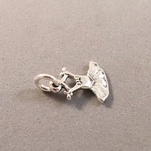 Load image into Gallery viewer, TUTU .925 Sterling Silver Charm 2 Sided Pendant Ballet Ballerina Princess Dress Fashion du29