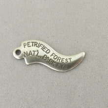 Load image into Gallery viewer, NATIONAL PARK & MONUMENT Nickel Silver Charm Flag/Banner/Tag Not 925 Sterling