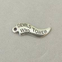 Load image into Gallery viewer, NATIONAL PARK & MONUMENT Nickel Silver Charm Flag/Banner/Tag Not 925 Sterling
