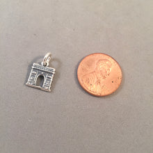 Load image into Gallery viewer, ARC DE TRIOMPHE .925 Sterling Silver Small Charm Pendant Triumph Paris Champs-Elysess TF21