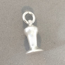Load image into Gallery viewer, Sale! ESPRESSO TAMPER 925 Sterling Silver 3-D Charm Pendant Coffee Barista Machine Latte Mocha KT145