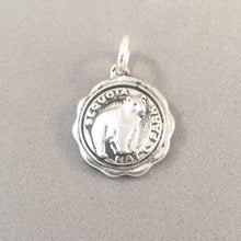 Load image into Gallery viewer, SEQUOIA National Park BEAR .925 Sterling Silver Charm Pendant CA General Sherman Grant pm41