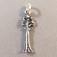 Load image into Gallery viewer, REDWOOD TREE .925 Sterling Silver 3-D .925 Sterling Silver Charm Pendant National Park CA ga14