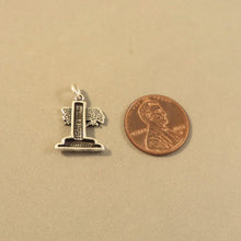 Load image into Gallery viewer, SEQUOIA NATIONAL PARK Entrance Sign Small .925 Sterling Silver Charm Pendant CA Sherman Grant pm20