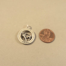 Load image into Gallery viewer, DEATH VALLEY Pack Mule .925 Sterling Silver Charm Pendant National Park CA Donkey Burro pm22