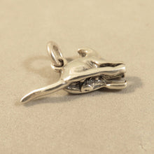 Load image into Gallery viewer, ALLEY CAT .925 Sterling Silver 3-D Charm Pendant Kitten Kitty Tail Up Pet Halloween HH06