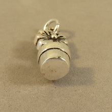 Load image into Gallery viewer, DAISY IN POT .925 Sterling Silver 3-D Charm Pendant Flower Plant Garden Blossoms Bloom SA02