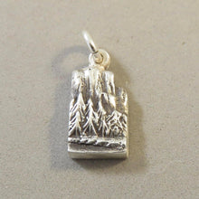 Load image into Gallery viewer, EL CAPITAN .925 Sterling Silver Charm Pendant Yosemite National Park  Climbing Mountain pm28